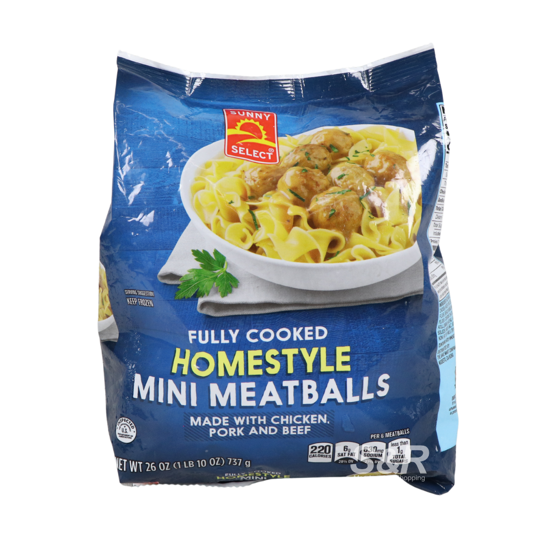 Sunny Select Homestyle Mini Meatballs 737g